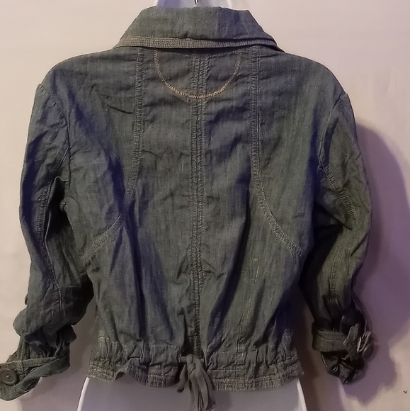 Mossimo 3/4rth sleeve jean jacket - Picture 3 of 4